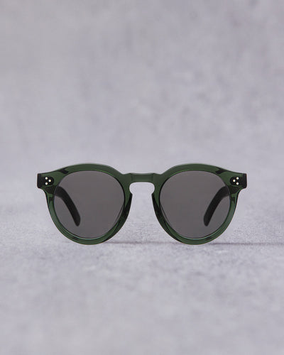 Illesteva Leonard II E Sunglasses, Pine/Grey