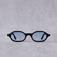 Illesteva Munich Sunglasses, Black/Blue