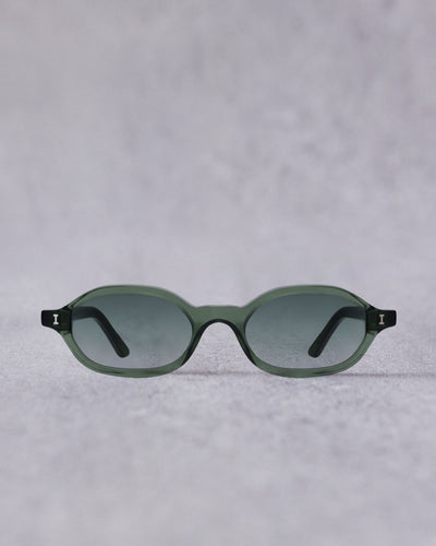Illesteva Munich Sunglasses, Pine/Grey