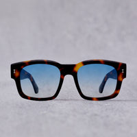 Illesteva Vito Sunglasses, Havana/Blue
