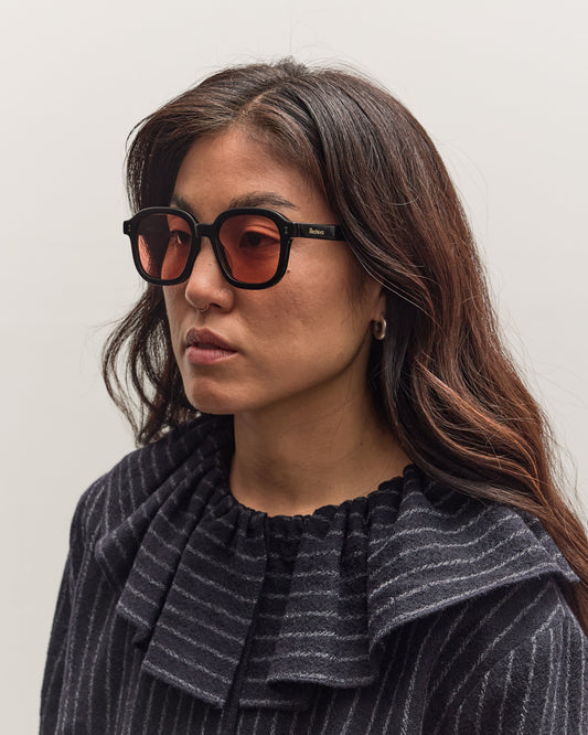 Illesteva Bogota E Sunglasses, Black/Guava