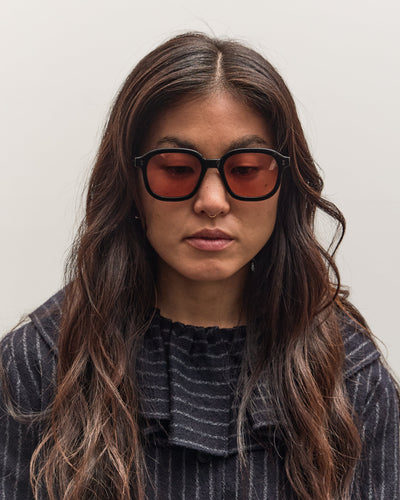 Illesteva Bogota E Sunglasses, Black/Guava