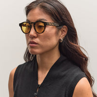 Illesteva Leonard Sunglasses, Flame/Honey