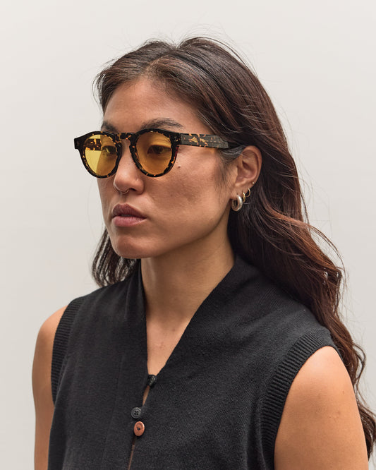 Illesteva Leonard Sunglasses, Flame/Honey
