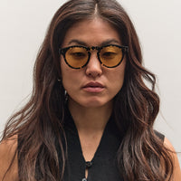 Illesteva Leonard Sunglasses, Flame/Honey