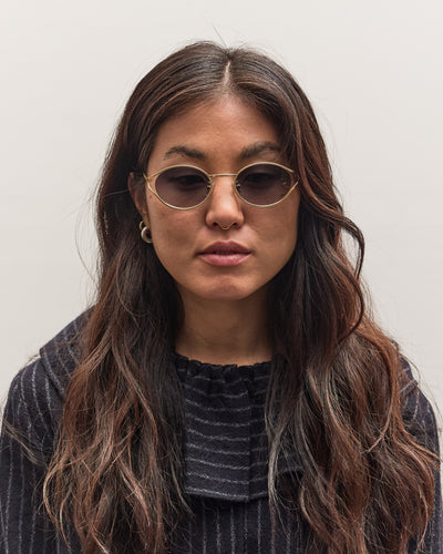 Illesteva Maria Sunglasses, Gold/Midnight Blue