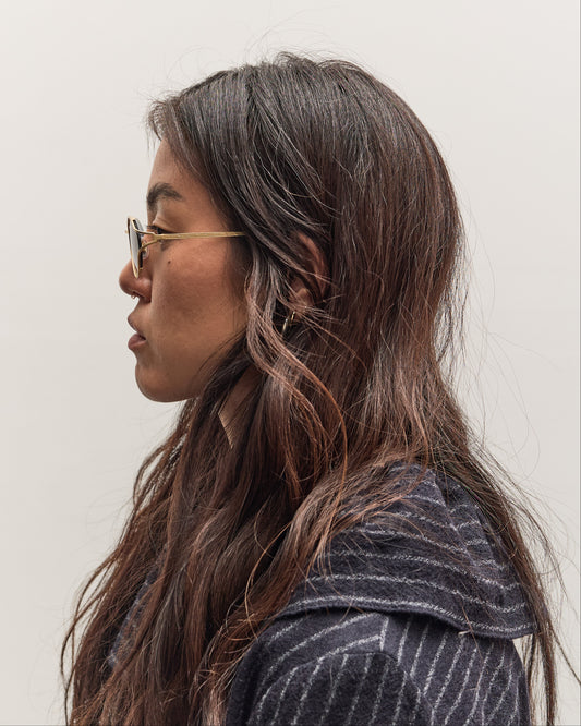 Illesteva Maria Sunglasses, Gold/Midnight Blue