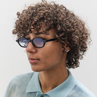 Illesteva Munich Sunglasses, Black/Blue