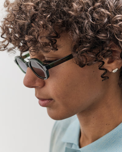 Illesteva Munich Sunglasses, Pine/Grey