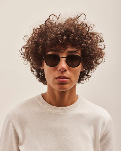 Illesteva Prince Tate Sunglasses, Matte Black