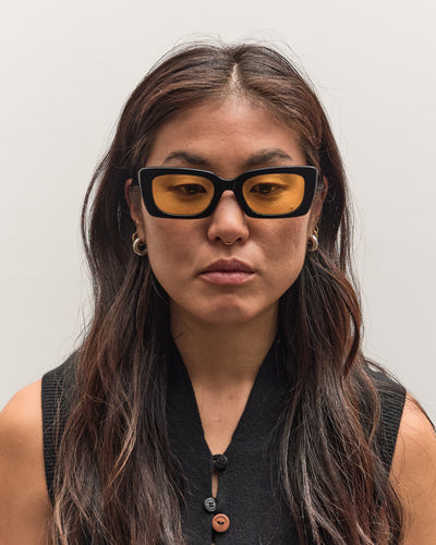 Illesteva Wilson Sunglasses, Black/Honey