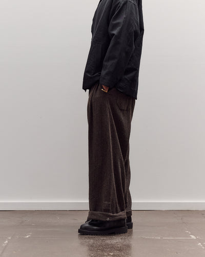 Trouser #93, Brown Stripe
