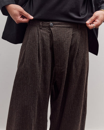 Trouser #93, Brown Stripe