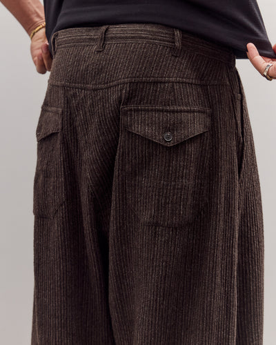 Trouser #93, Brown Stripe