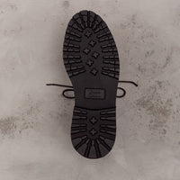 Jacques Soloviere Edouard Lug Shoes, Grained Ebano