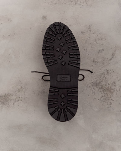 Jacques Soloviere Edouard Lug Shoes, Grained Ebano
