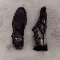 Jacques Soloviere Franck Sandal, Black
