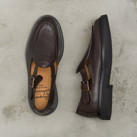 Jacques Soloviere Jo Shoes, Grained Ebano