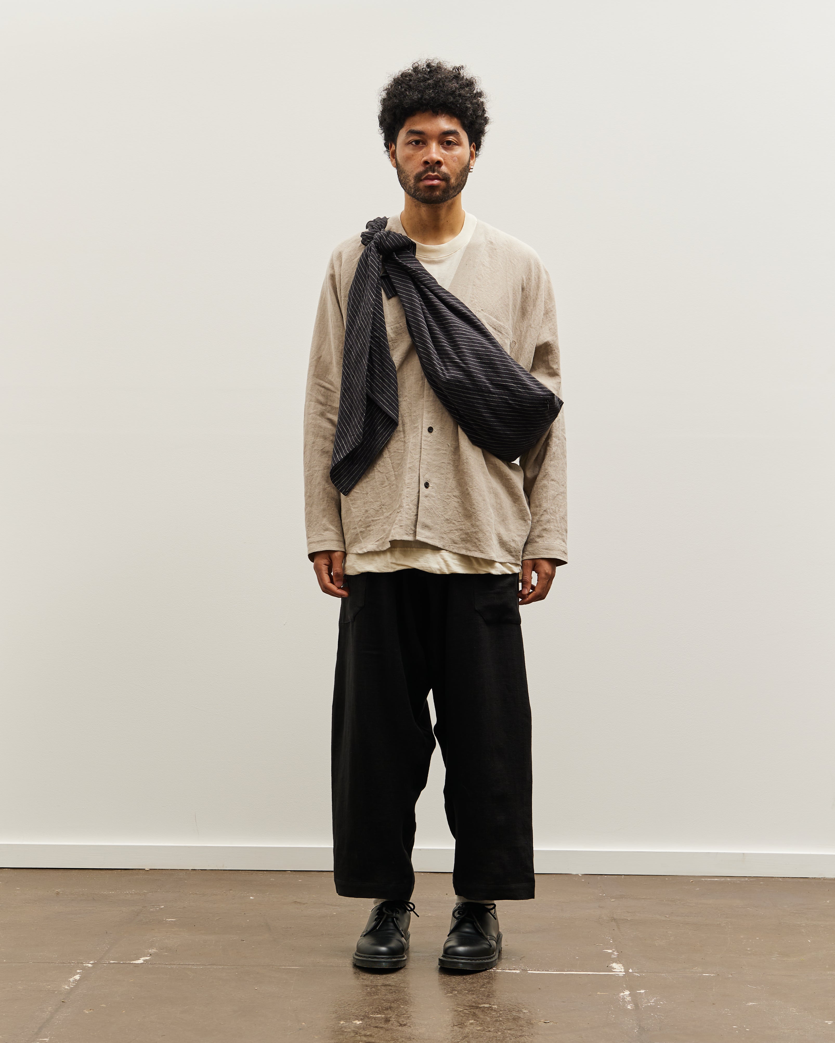 Jan-Jan Van Essche Bag #31, Black Striped – Glasswing