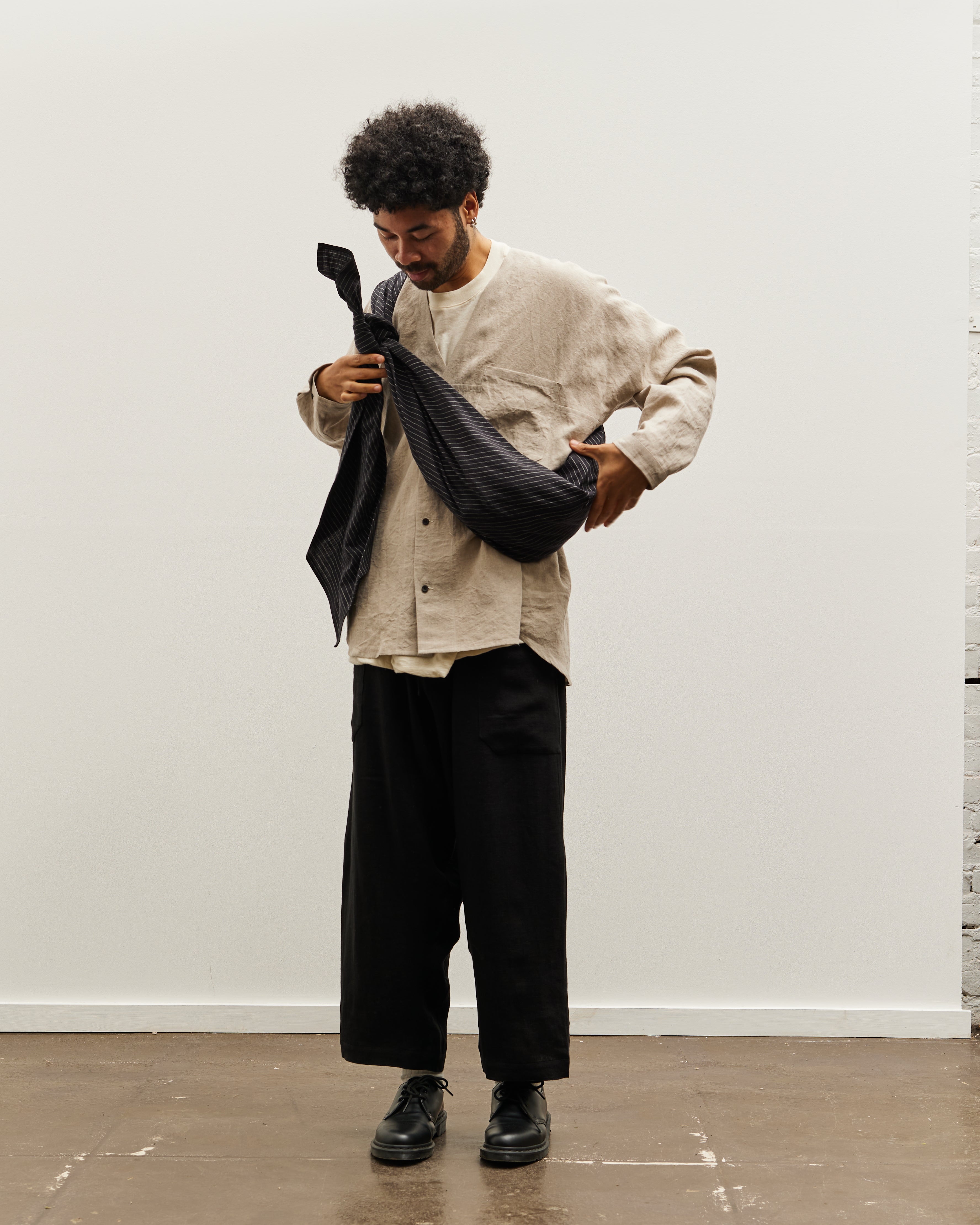 Jan-Jan Van Essche Bag #31, Black Striped – Glasswing