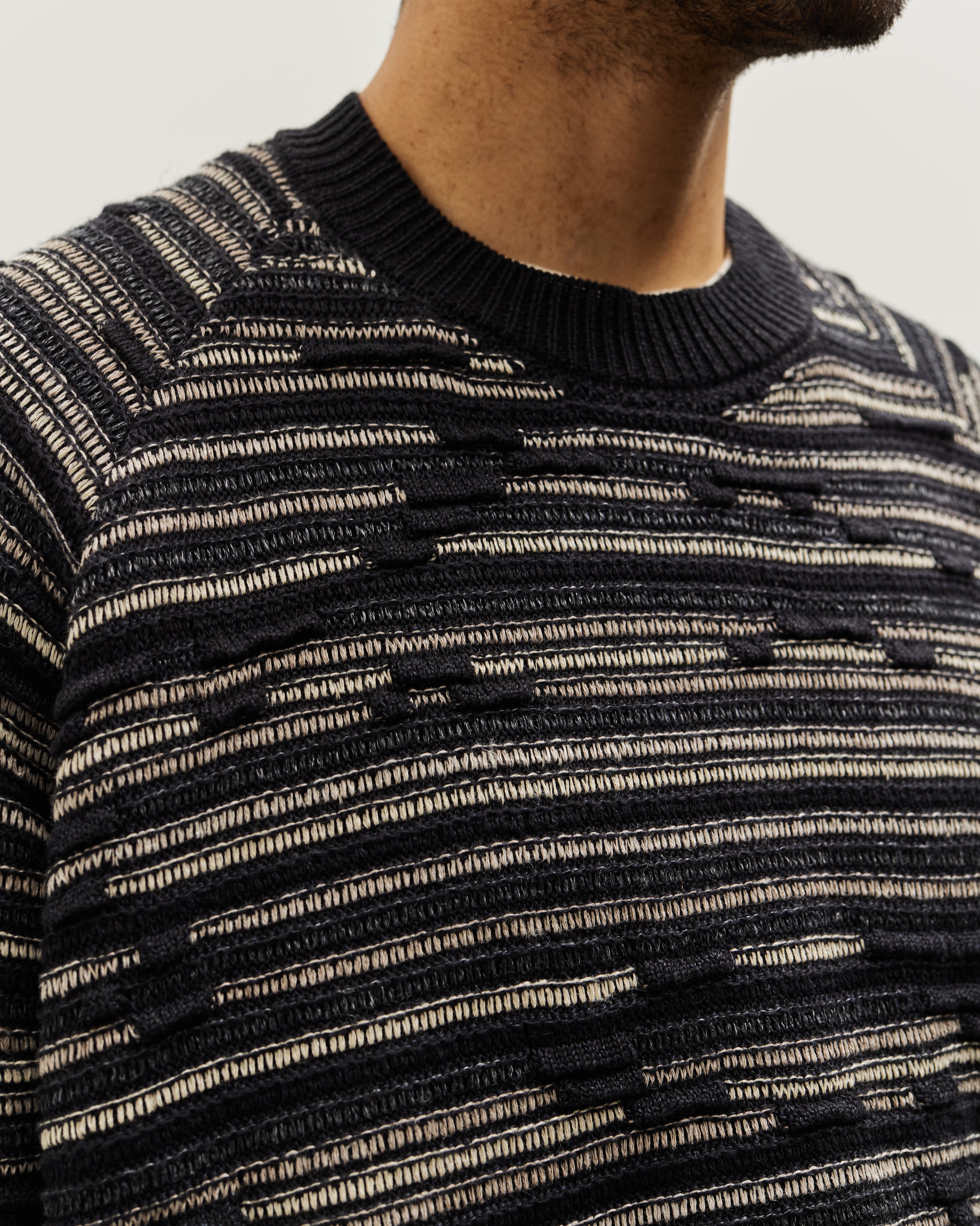 Jan-Jan Van Essche Knit #64, Black – Glasswing Jan-Jan Van Essche Knit #64, Black – Glasswing