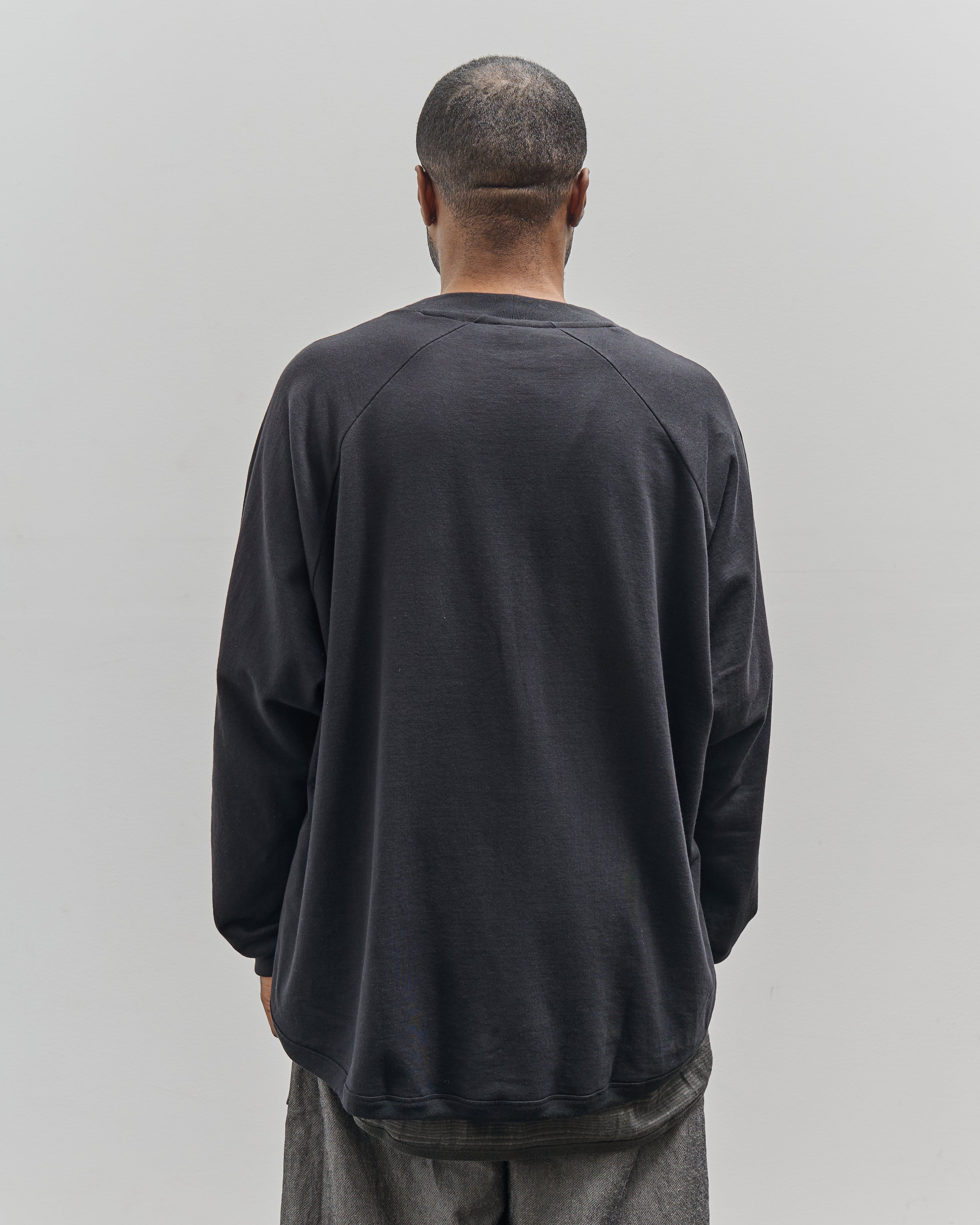 【関税込み】Jan-Jan Van Essche ブラック #63 スウェットシャツ Jan-Jan Van Essche Sweat #63, Black – Glasswing