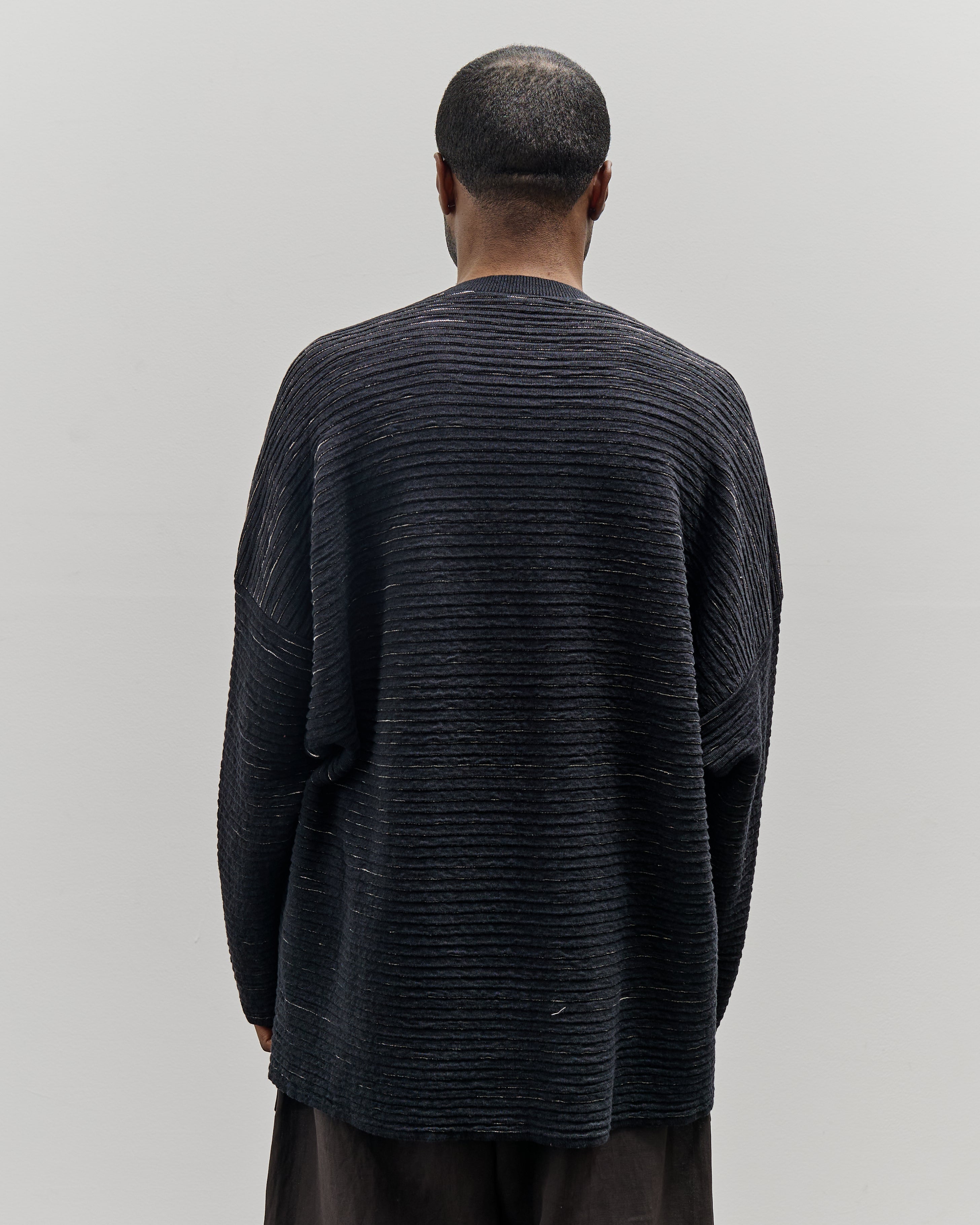 帽子 JAN-JAN VAN ESSCHE Knitted Beanie Jan-Jan Van Essche Beanie #7, Black – Glasswing