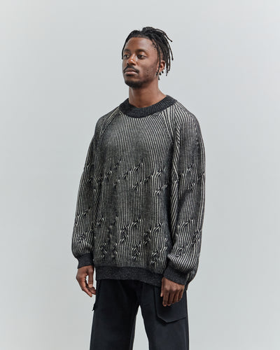 Jan-Jan Van Essche Knit #66, Anthracite /White