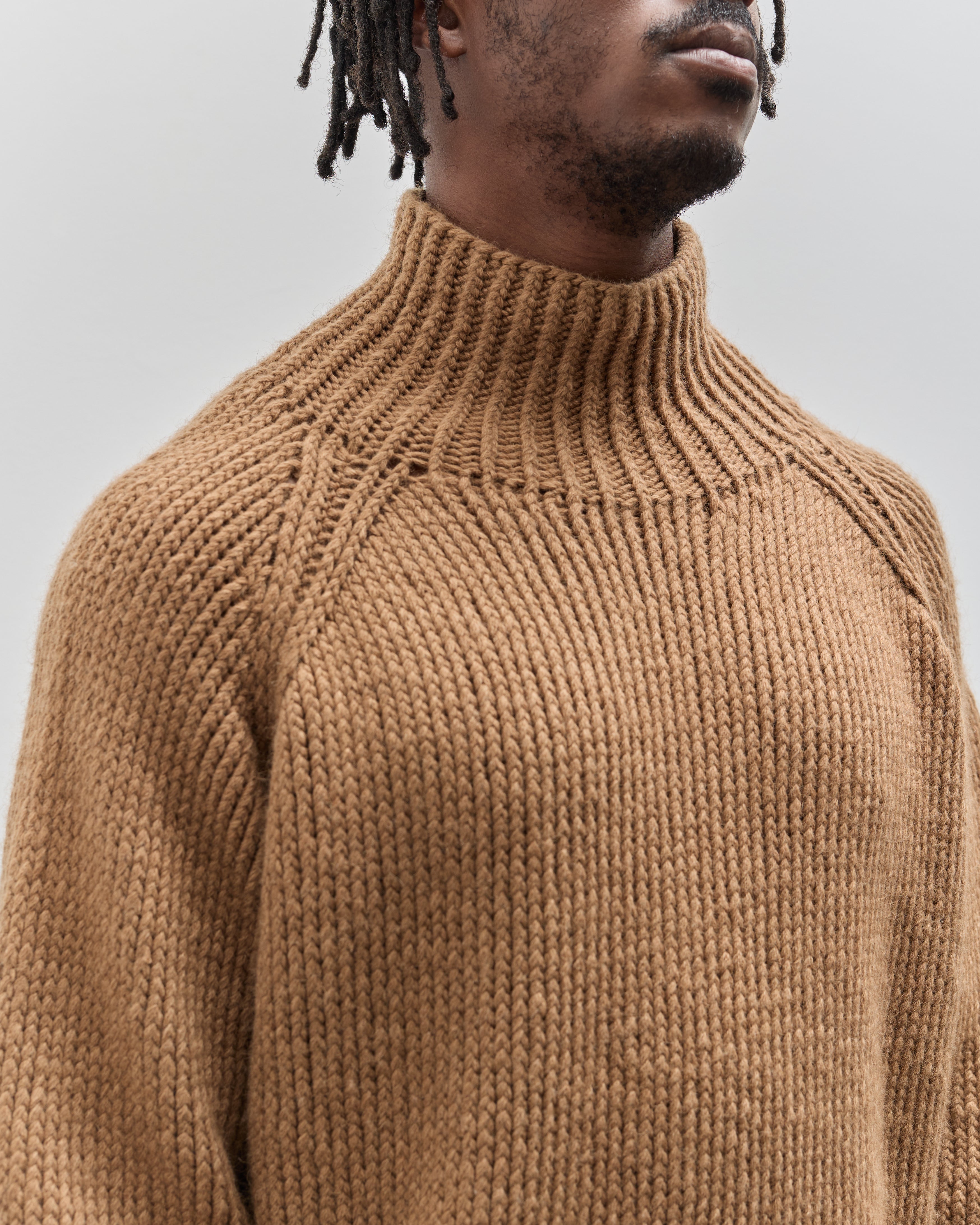 Jan-Jan Van Essche Unisex Knit #68, Natural Camel – Glasswing Jan-Jan Van Essche Unisex Knit #68, Natural Camel – Glasswing