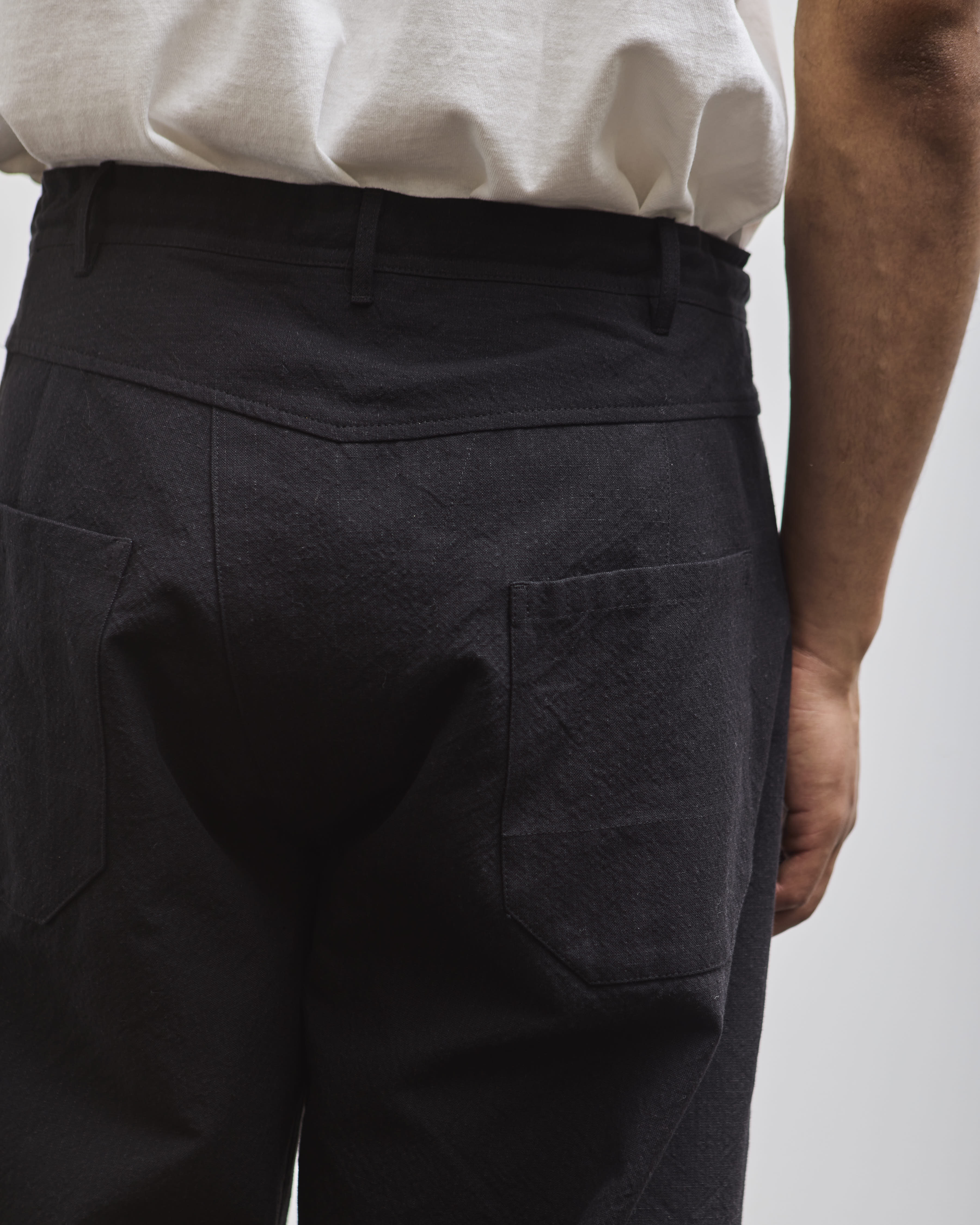 Jan-Jan Van Essche Trousers #78, Black – Glasswing Jan-Jan Van Essche Trousers #78, Black – Glasswing