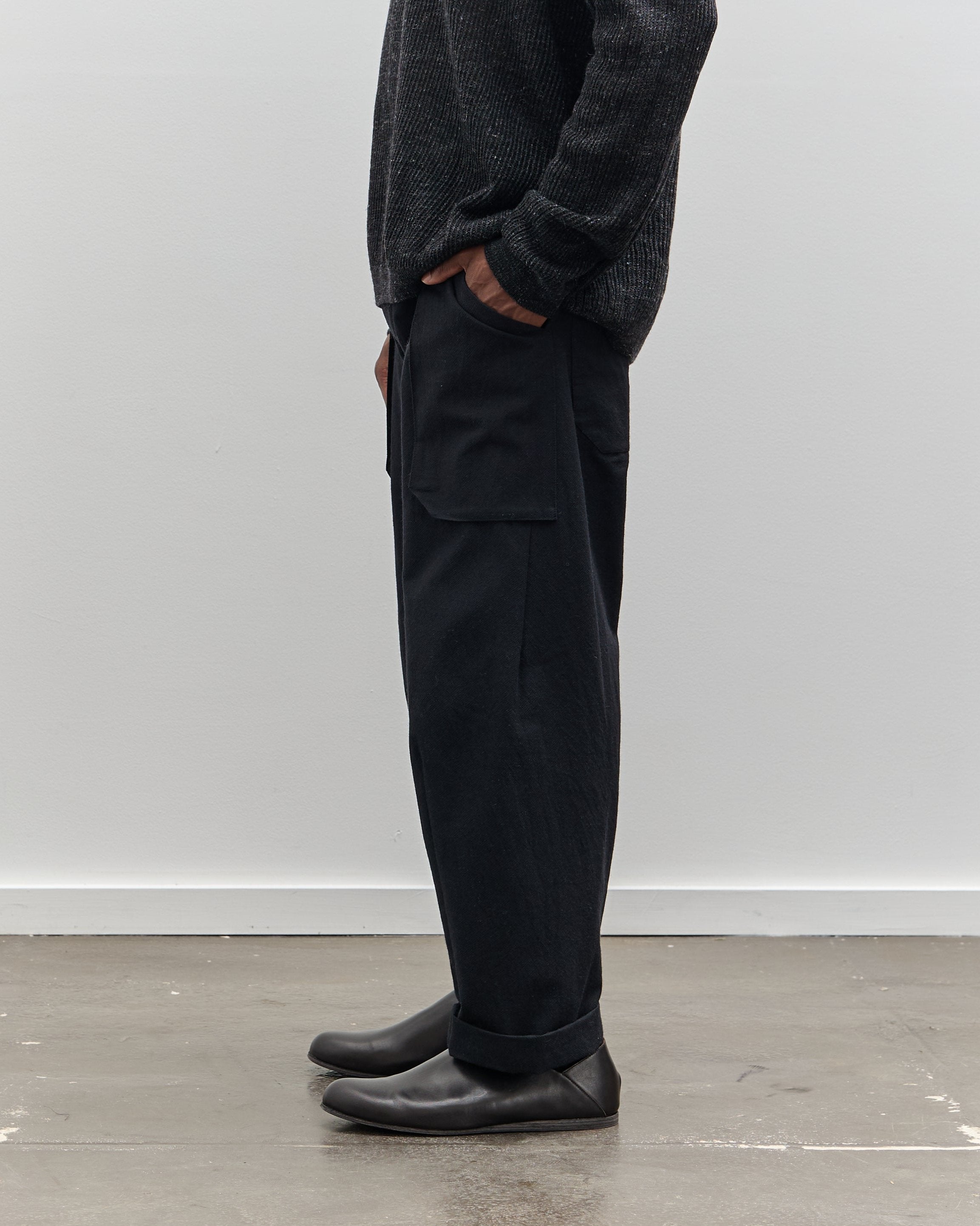 パンツ JAN-JAN VAN ESSCHE Dress Pants JAN-JAN VAN ESSCHE TROUSERS#83 Oversized Dress Pants Cotton