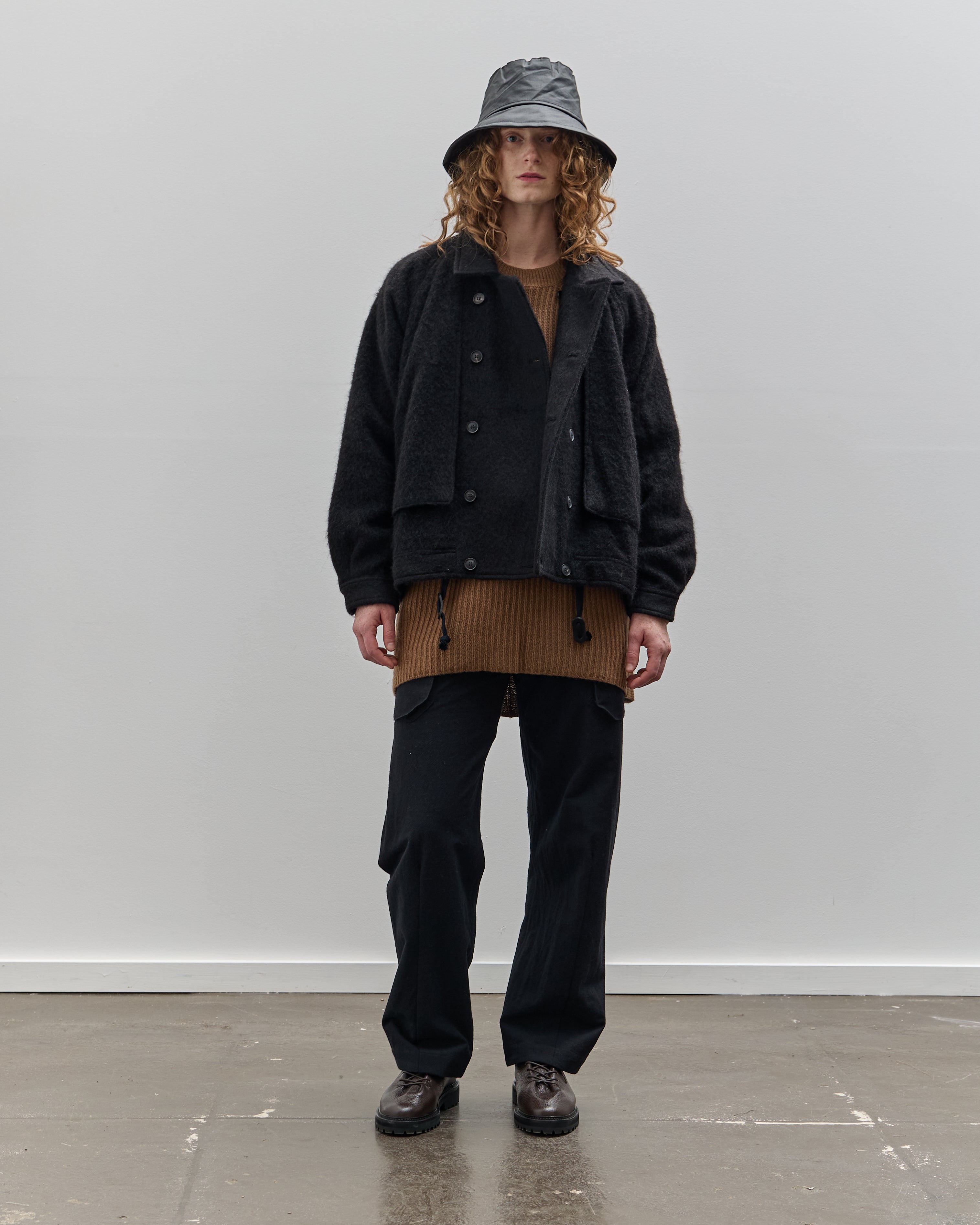 JAN JAN VAN ESSCHE パーカー　M Jan-Jan Van Essche Sweat #59, Anthracite – Glasswing