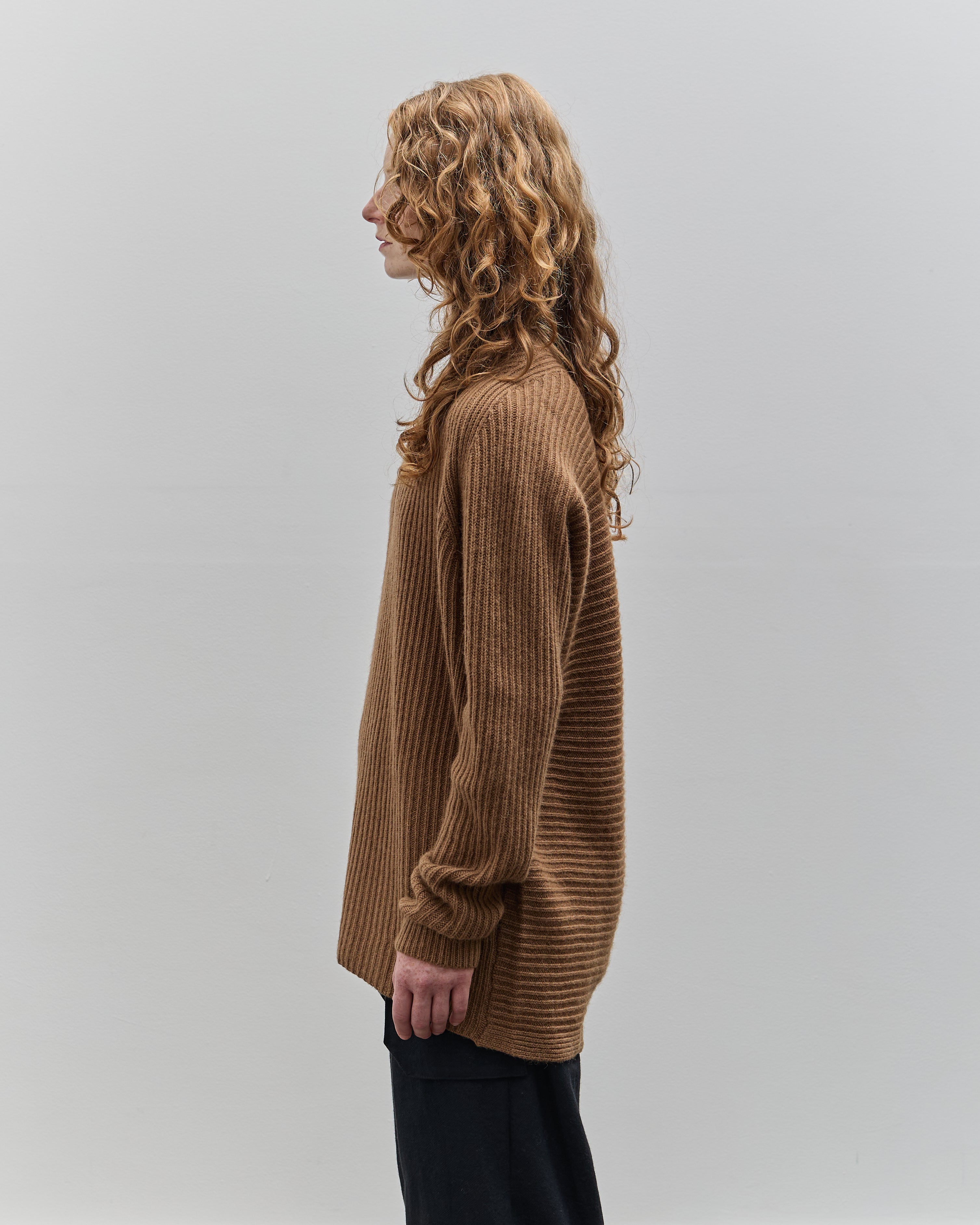 JAN JAN VAN ESSCHE KNIT#42 サイズS 23AW Jan-Jan Van Essche Knit #42, Natural Camel – Glasswing