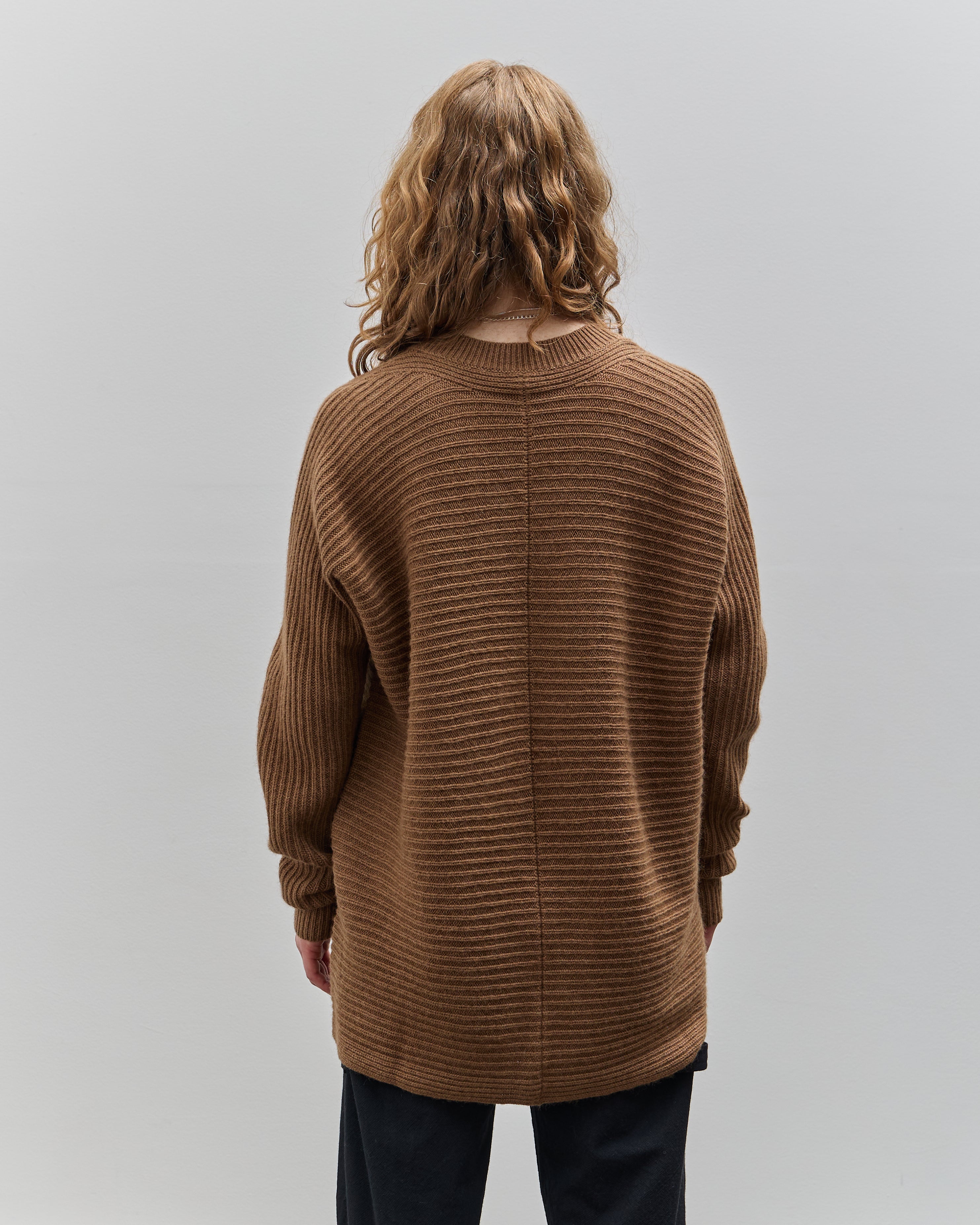 JAN JAN VAN ESSCHE KNIT#42 サイズS 23AW Jan-Jan Van Essche Knit #42, Natural Camel – Glasswing