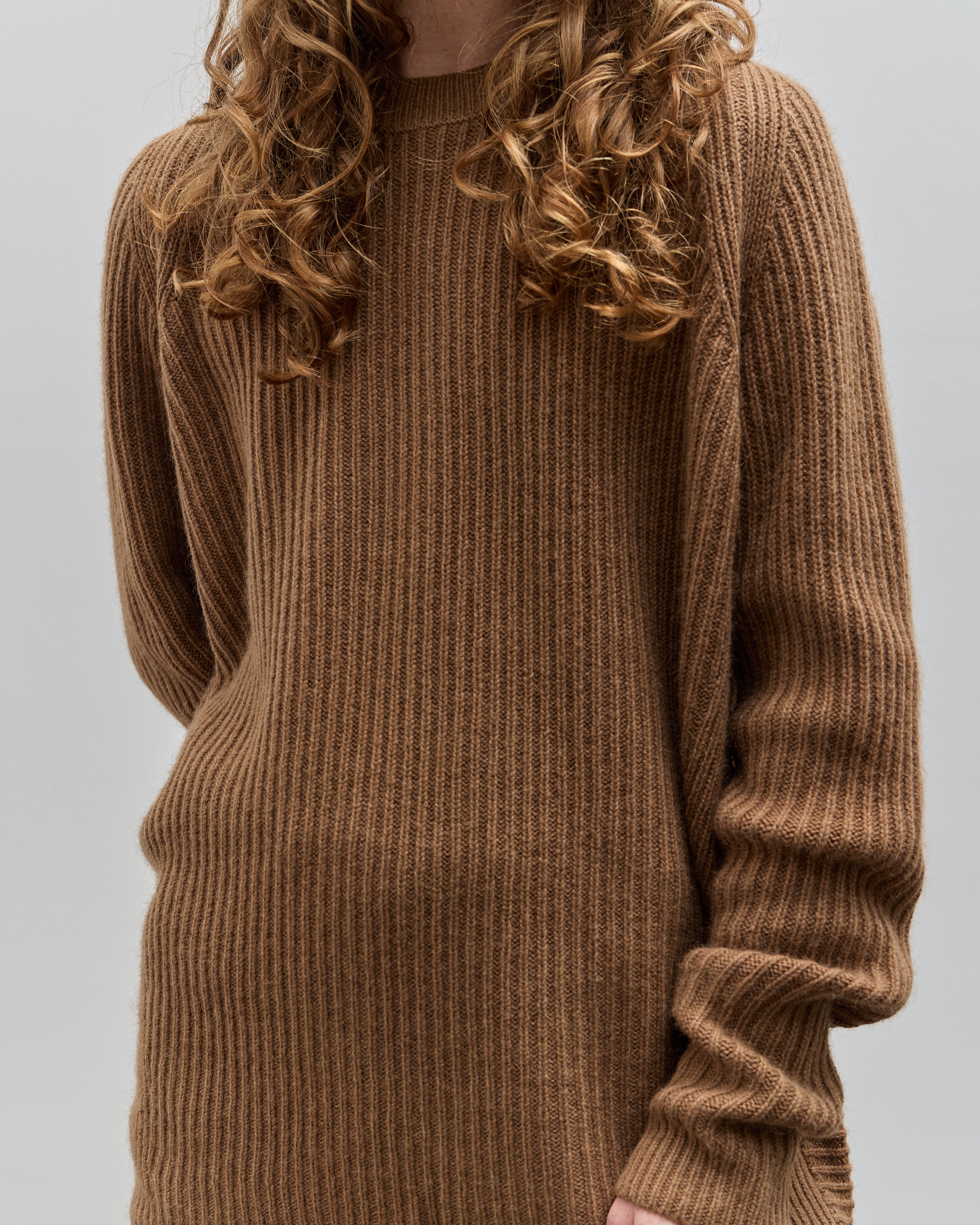 JAN JAN VAN ESSCHE KNIT#42 サイズS 23AW Jan-Jan Van Essche Knit #42, Natural Camel – Glasswing