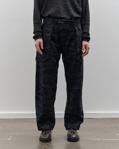 Jan-Jan Van Essche Trouser #82, Camo Black