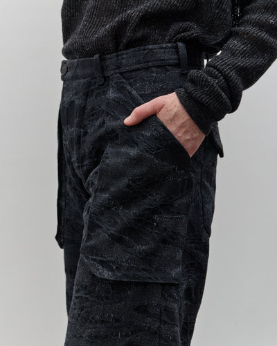 Jan-Jan Van Essche Trouser #82, Camo Black