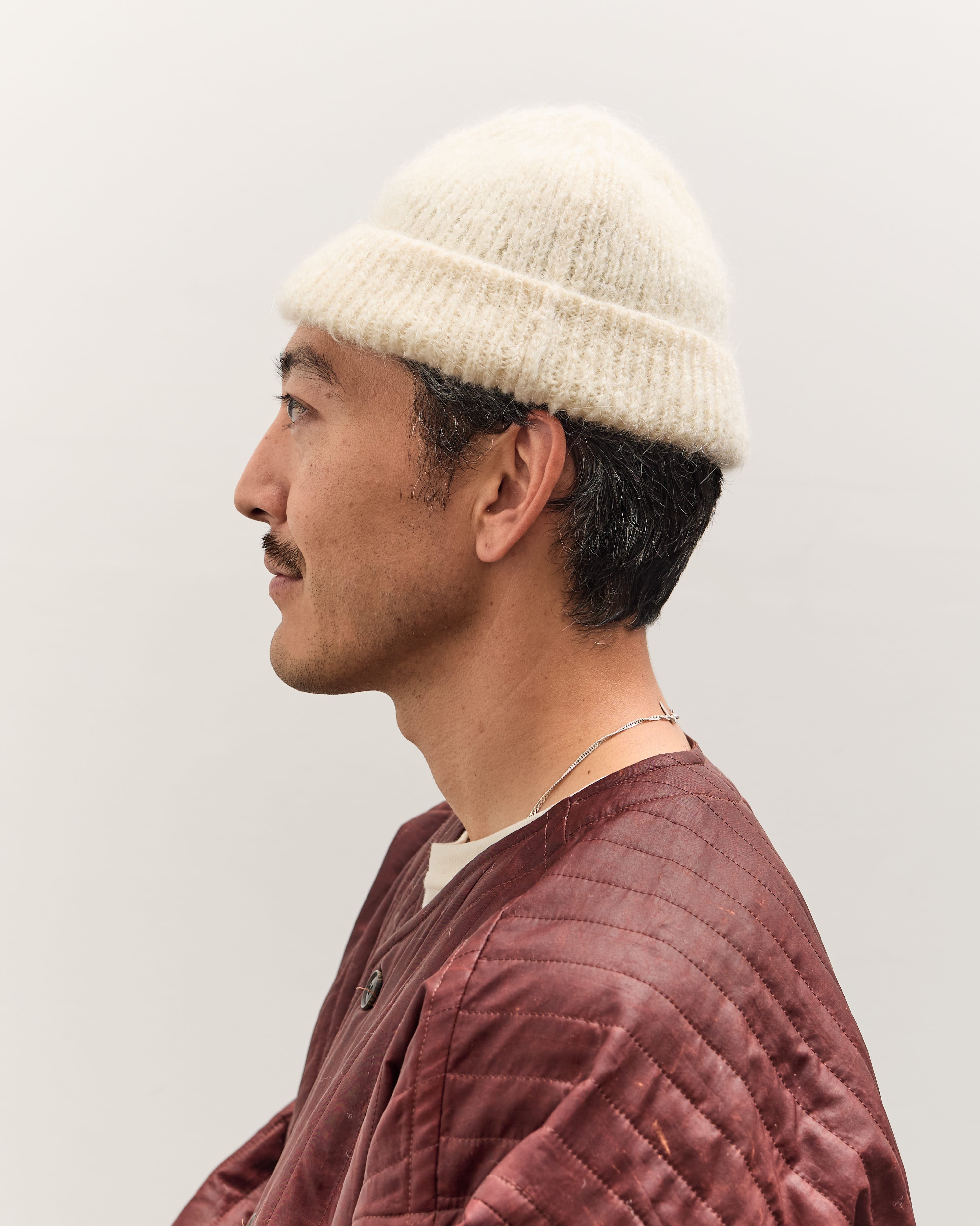 Jan-Jan Van Essche Beanie #5, Natural – Glasswing