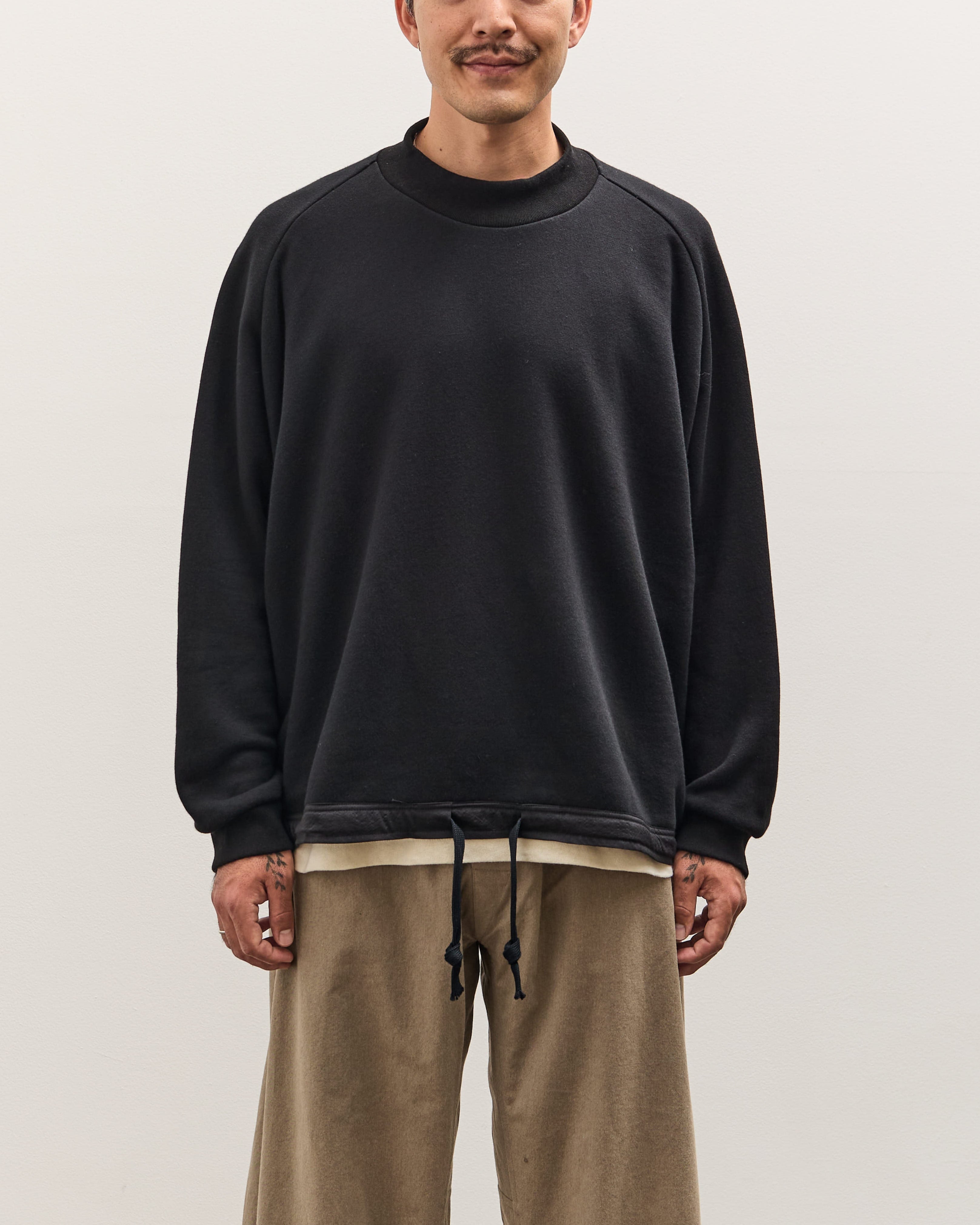 Jan-Jan Van Essche Sweat #66, Black – Glasswing