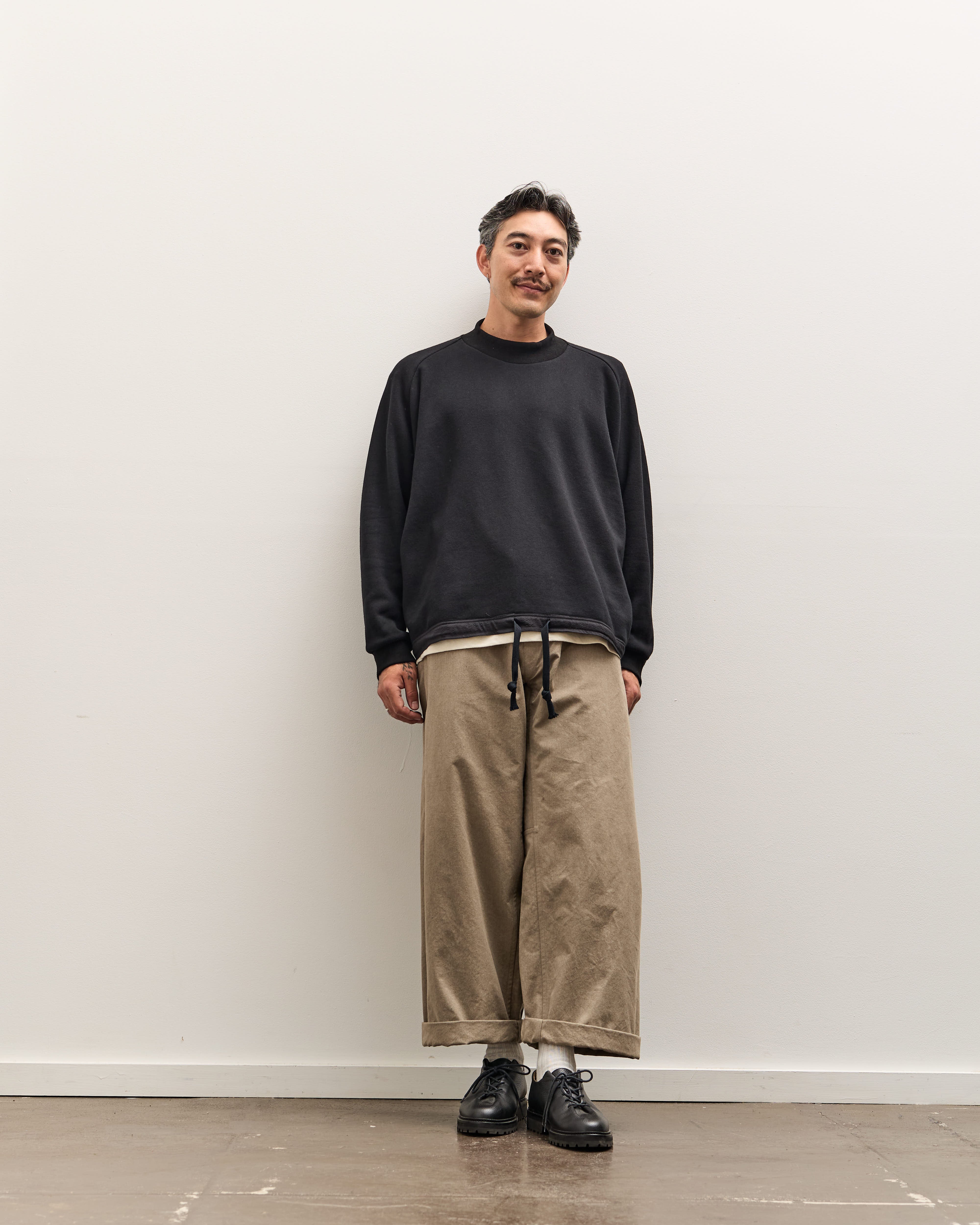 Jan-Jan Van Essche Sweat #66, Black – Glasswing