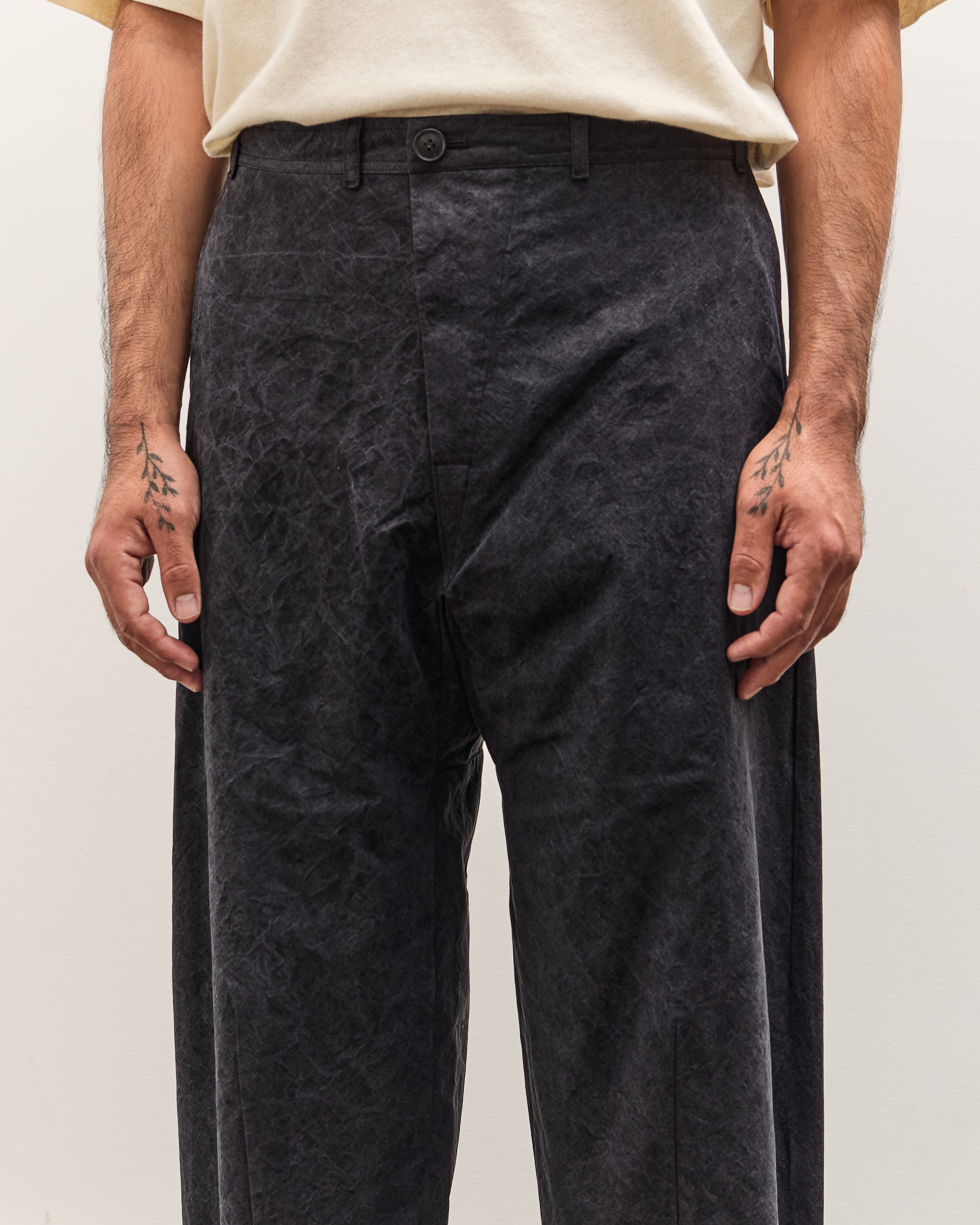 Jan-Jan Van Essche Trouser #72, Black – Glasswing