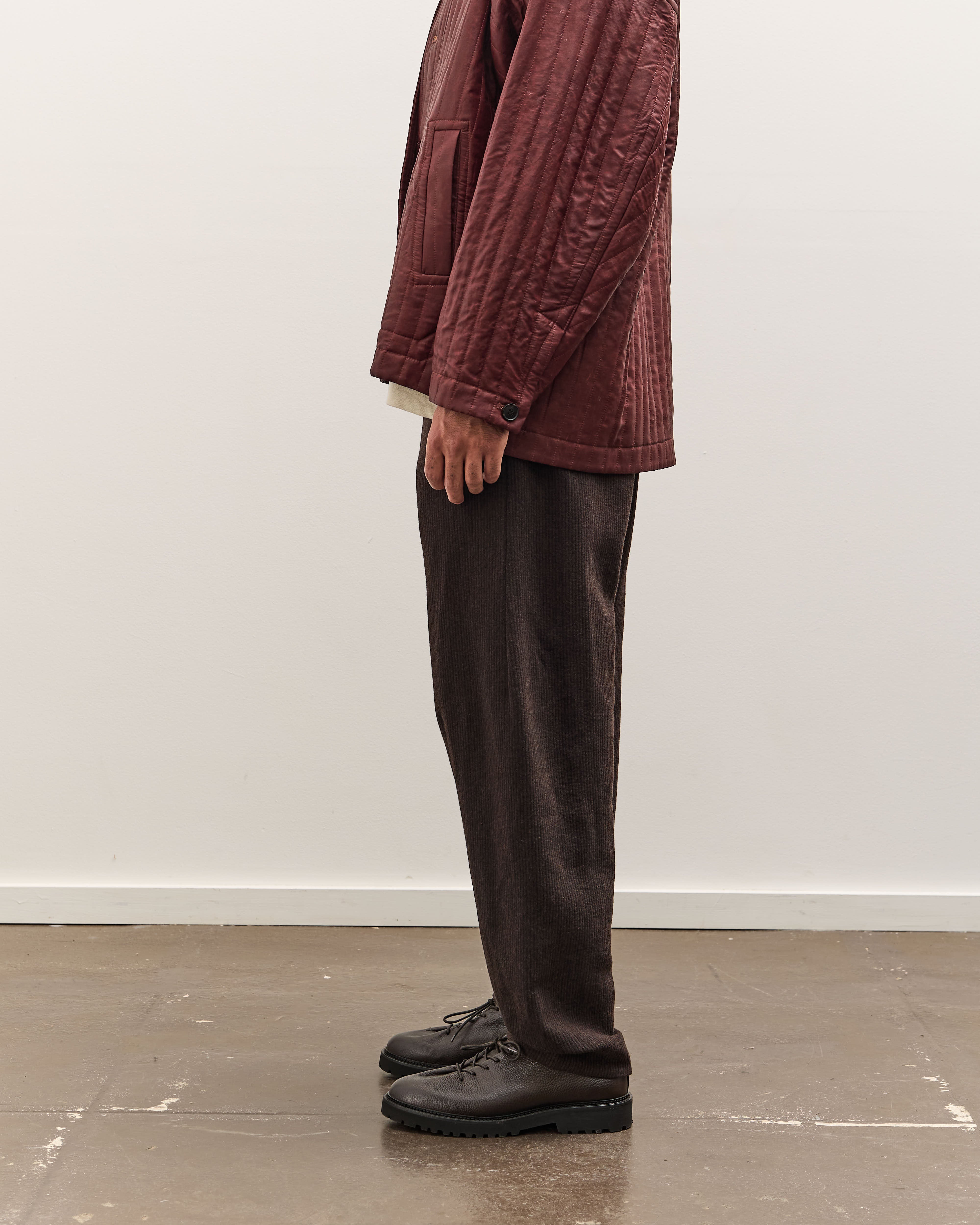 Jan-Jan Van Essche Trouser #72, Eggplant / Indigo – Glasswing