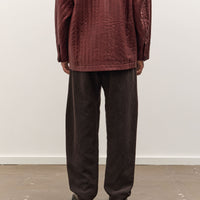 Jan-Jan Van Essche Trouser #72, Eggplant / Indigo
