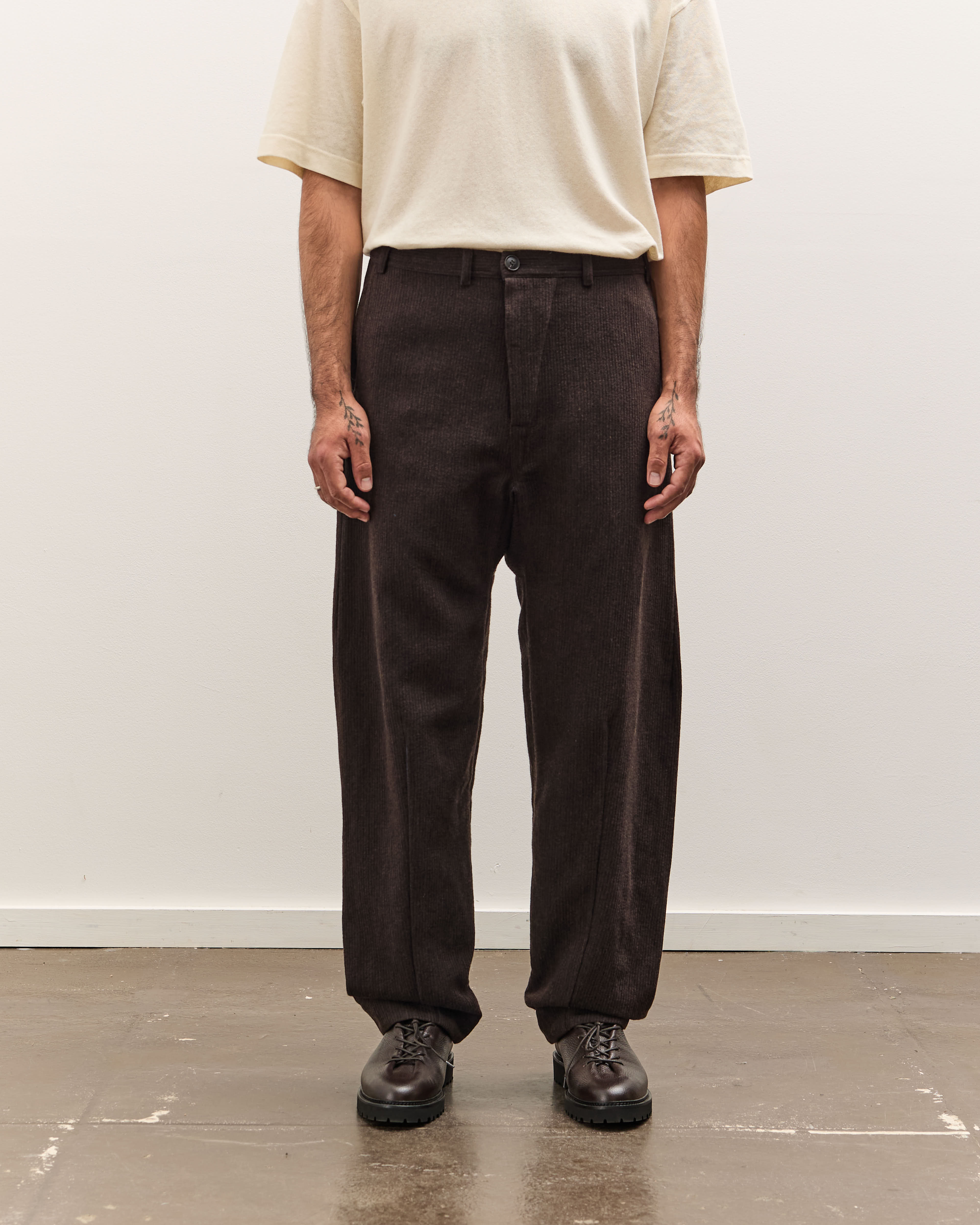 Jan-Jan Van Essche Trouser #72, Eggplant / Indigo – Glasswing