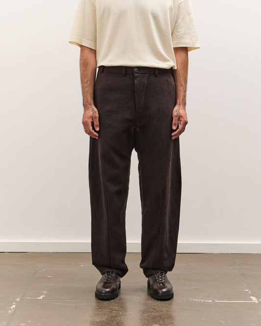 Jan-Jan Van Essche Trouser #72, Eggplant / Indigo