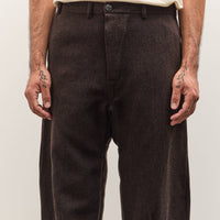 Jan-Jan Van Essche Trouser #72, Eggplant / Indigo