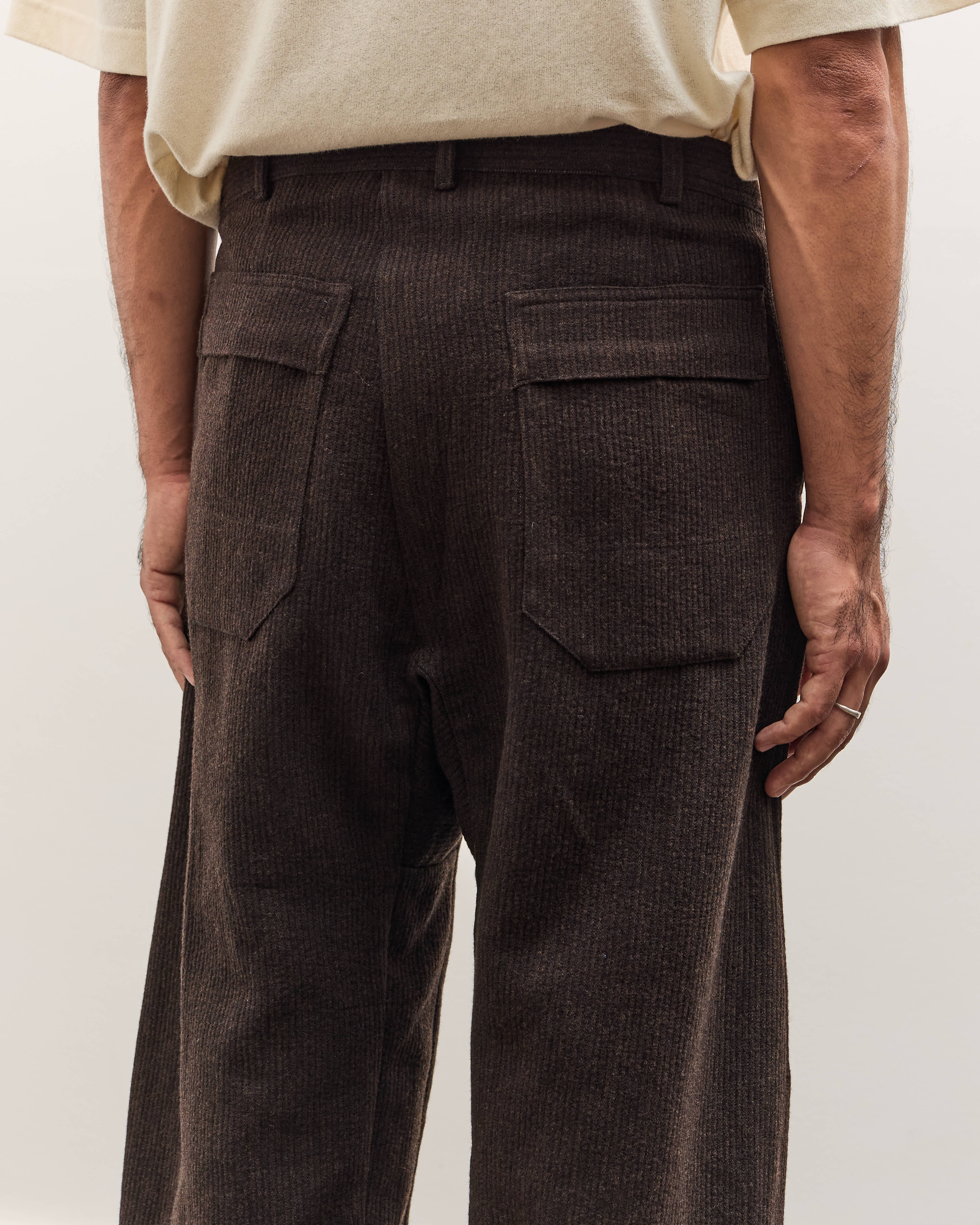 Jan-Jan Van Essche Trouser #72, Eggplant / Indigo – Glasswing