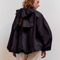 Cordera Bow Shirt, Black