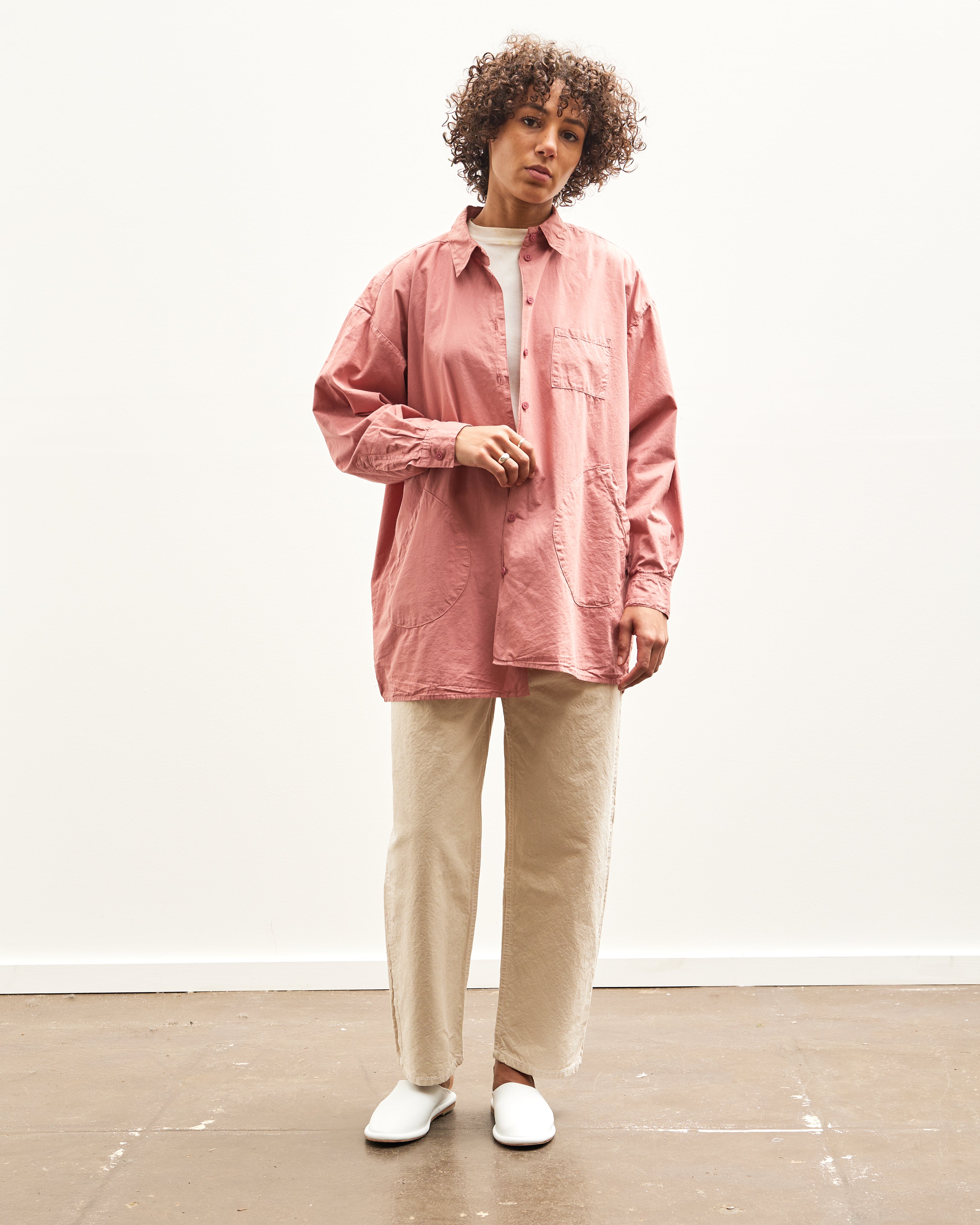 Jesse Kamm Canvas Okuda Shirt, Dogwood – Glasswing