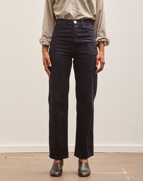 デニム・ジーパン Polysooem : 25SS / SS STUDDED WASHED JEANS (BLUE) studdedwashedjeans1.jpg?v=